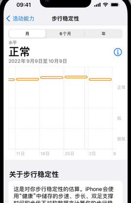 清徐iPhone手机维修如何在iPhone开启'步行稳定性通知'