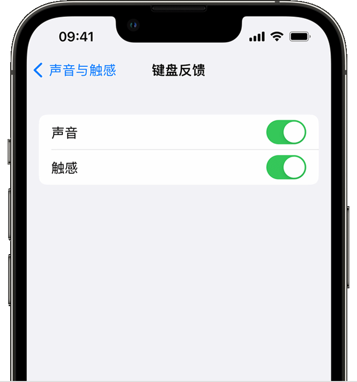 清徐苹果14维修店分享如何在 iPhone 14 机型中使用触感键盘 